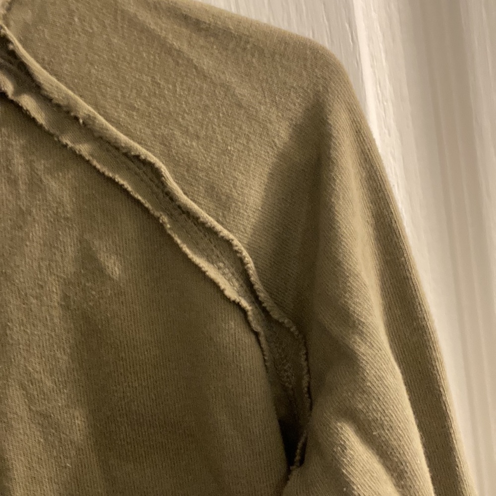 Finite zip up  sweatshirt